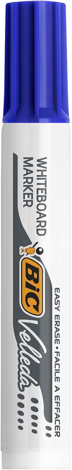 BIC VELLEDA Whiteboard Chisel 1791Marker 3.5 - 5.5mm Box of 12
