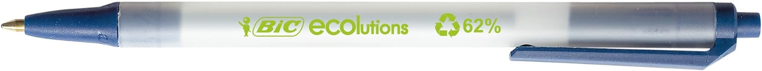 BIC Ecolutions Clic Stic (Recycled) Blue (Box 50