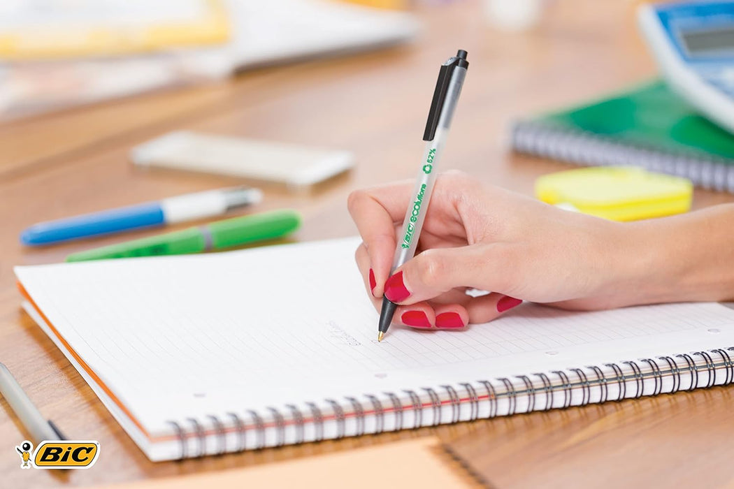 BIC Ecolutions Clic Stic (Recycled) Blue (Box 50