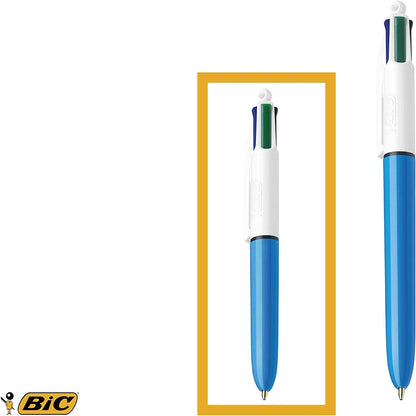 BIC 4 Colours Mini Ballpoint Pens 12 Box