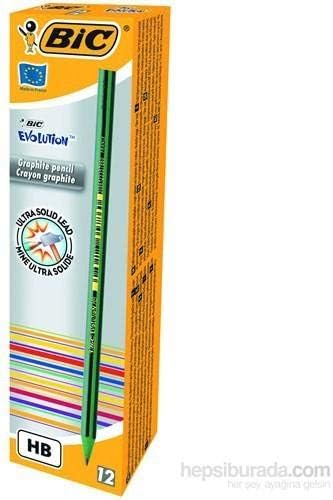 Bic LAPICES DE GRAFITO EVOLUTION STRIPES UNIDAD (12 unid.)