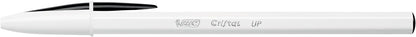 Bic Cristal Up Ballpoint Pen, Black, 20 Count (Pack of 1