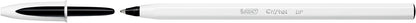 Bic Cristal Up Ballpoint Pen, Black, 20 Count (Pack of 1