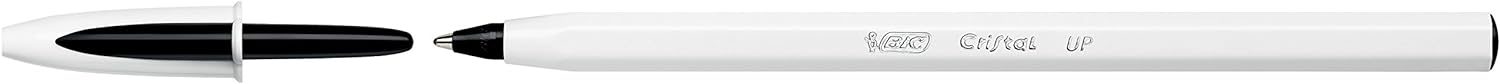 Bic Cristal Up Ballpoint Pen, Black, 20 Count (Pack of 1