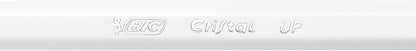 BIC Cristal Up Ballpoint Pens - Assorted Colours, Box of 20 Count (Pack of 1
