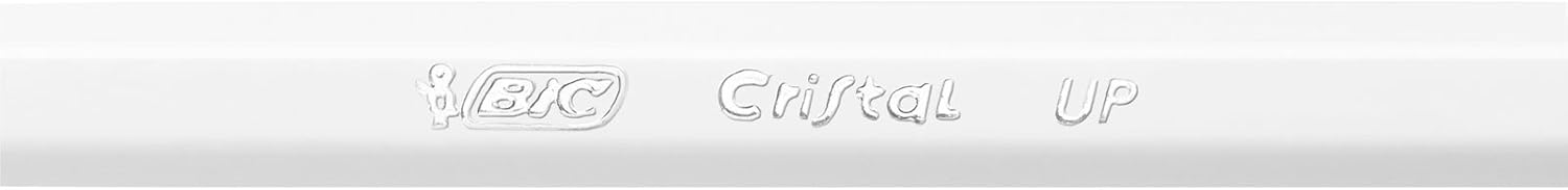 BIC Cristal Up Ballpoint Pens - Assorted Colours, Box of 20 Count (Pack of 1