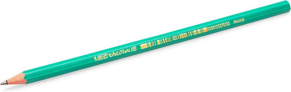 BIC Matic Fun 0.7mm Mechanical Pencils - Assorted Colours, Box of 12,Yellow,Blue,Green,White