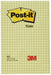 Post-it Notas Canary Yellow - Paquete de 18 Blocs + 6 GRATIS, 100 Hojas por Bloc (76 mm x 76 mm) Color Amarillo - Notas Autoadhesivas para Listas de Tareas y Recordatorios