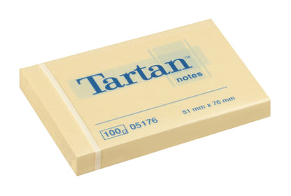 Tartan Sticky Notes 12 Blocks 51 x 76 mm 51 x 76 mm 12 Blocks
