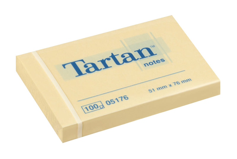 Tartan Sticky Notes 12 Blocks 51 x 76 mm 51 x 76 mm 12 Blocks