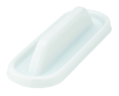 Nobo Compact Magnetic Drywipe Eraser for Whiteboards, White, 8554100