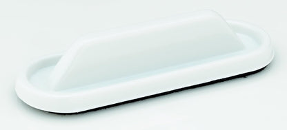 Nobo Compact Magnetic Drywipe Eraser for Whiteboards, White, 8554100