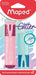 Maped Pastel Glitter Highlighter Pens (Pack of 2 - Assorted Colours