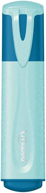 Maped Pastel Glitter Highlighters (Pack of 4 Assorted Pastel Colours