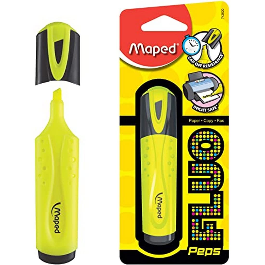 WIGO - Neon Pep'S Classic Marker Yellow X1 - Bls