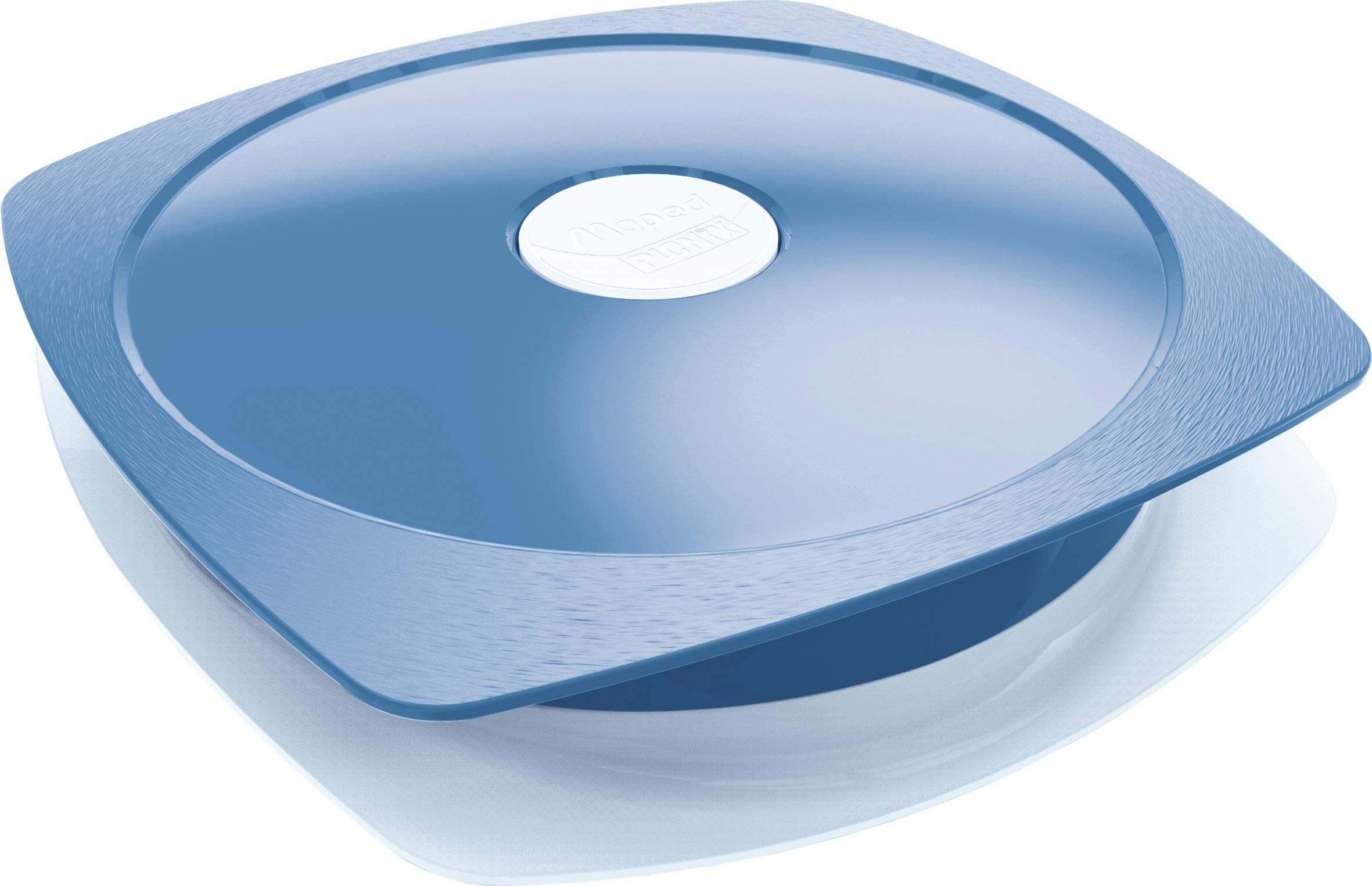 Maped Picnik Concept Adult Leakproof Lunch Plate, One Size, Storm Blue Storm Blue Plate