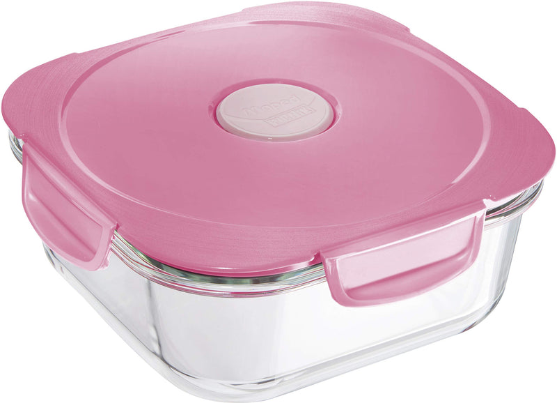 Maped Picnik Adult Glass Lunch Box and Oven Dish (Pink), 870501