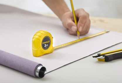Stanley 0-30-487 Tape Measure, Yellow/Black