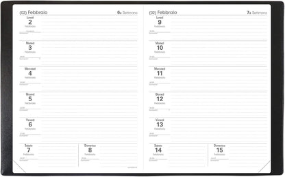 Quo Vadis 62604120MQ Year 2020 Teacher's Agenda IT Club - 21x27cm - 2 Weeks on 2 Pages - August/Lugl