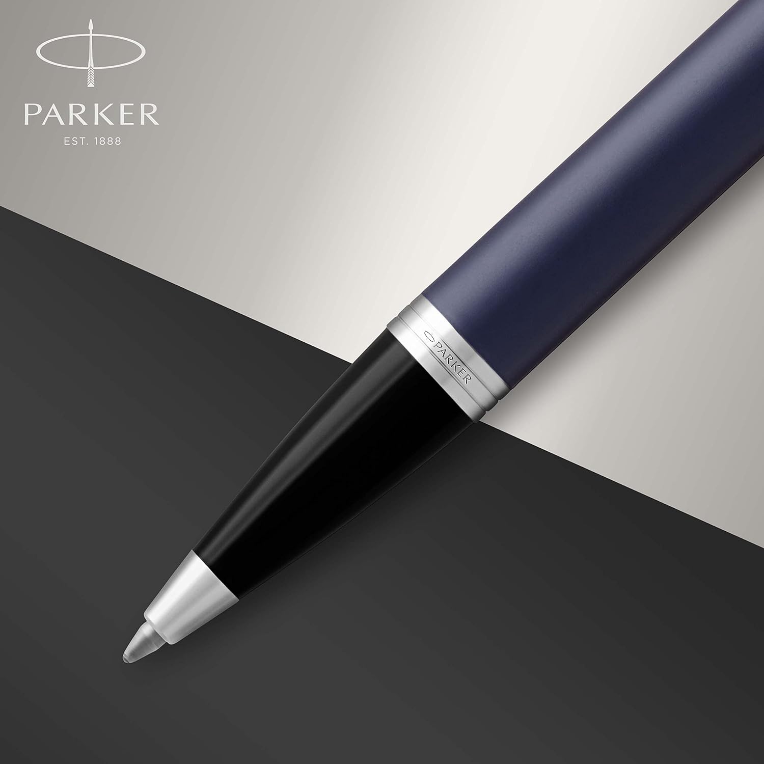 Parker IM Kugelschreiber | Matte Blue | Mittlere Spitze | Blau | Geschenkbox