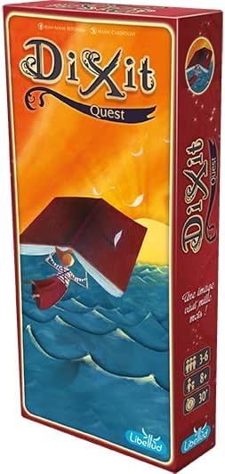 Asmodee - Dixit 2 Quest - Juego de Mesa - Edición Italiana - Juego de Cartas - Modelo n. DIX02IT