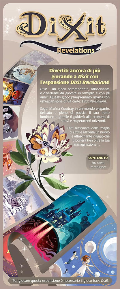 Asmodee - Dixit 7 Revelations, Espansione Gioco da Tavolo, Edizione in italiano, 8011