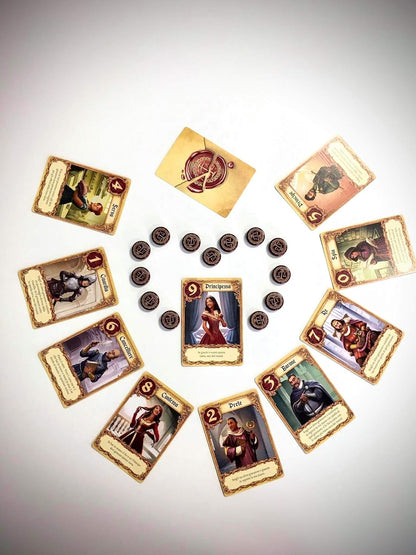 ASMODEE love letter, 9065 Asmodee , Italian version