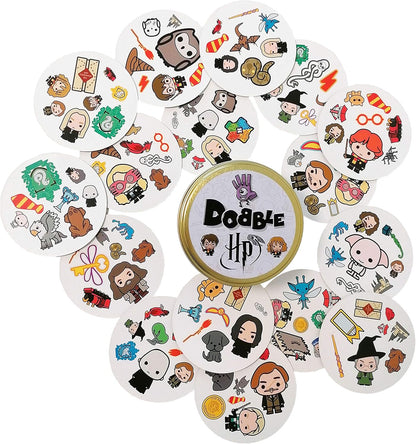 Asmodee 8243 Harry Potter Dobble Board Game - Italian Language Single Single
