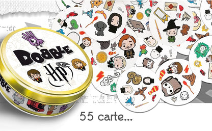 Asmodee 8243 Harry Potter Dobble Board Game - Italian Language Single Single