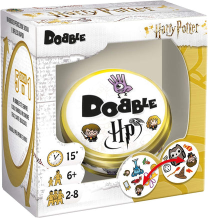 Asmodee, Harry Potter Hogwarts Battle, Difesa Contro le Arti Oscure, Gioco da Tavolo, 8136 & Harry Potter Dobble Gioco da Tavolo, Edizione in Italiano, 8243