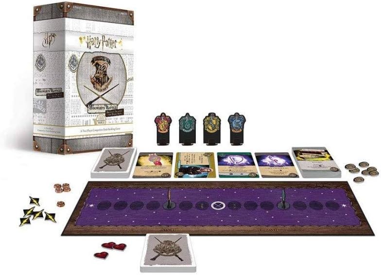 Asmodee, Harry Potter Hogwarts Battle, Difesa Contro le Arti Oscure, Gioco da Tavolo, 8136 & Harry Potter Dobble Gioco da Tavolo, Edizione in Italiano, 8243