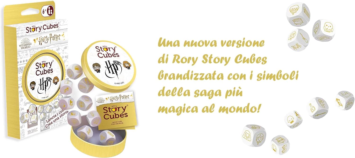 Asmodee Rory'S Story Cubes Harry Potter Merchandising Ufficiale