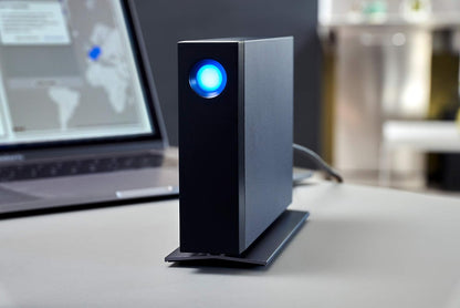 LaCie d2 Professional, 4TB, External Hard Drive Desktop, Thunderbolt 3 USB-C, 7200 RPM Enterprise Class Drives, for Mac and PC Desktop, 1 Month Adobe CC, 5 year Rescue Services (STHA4000800)