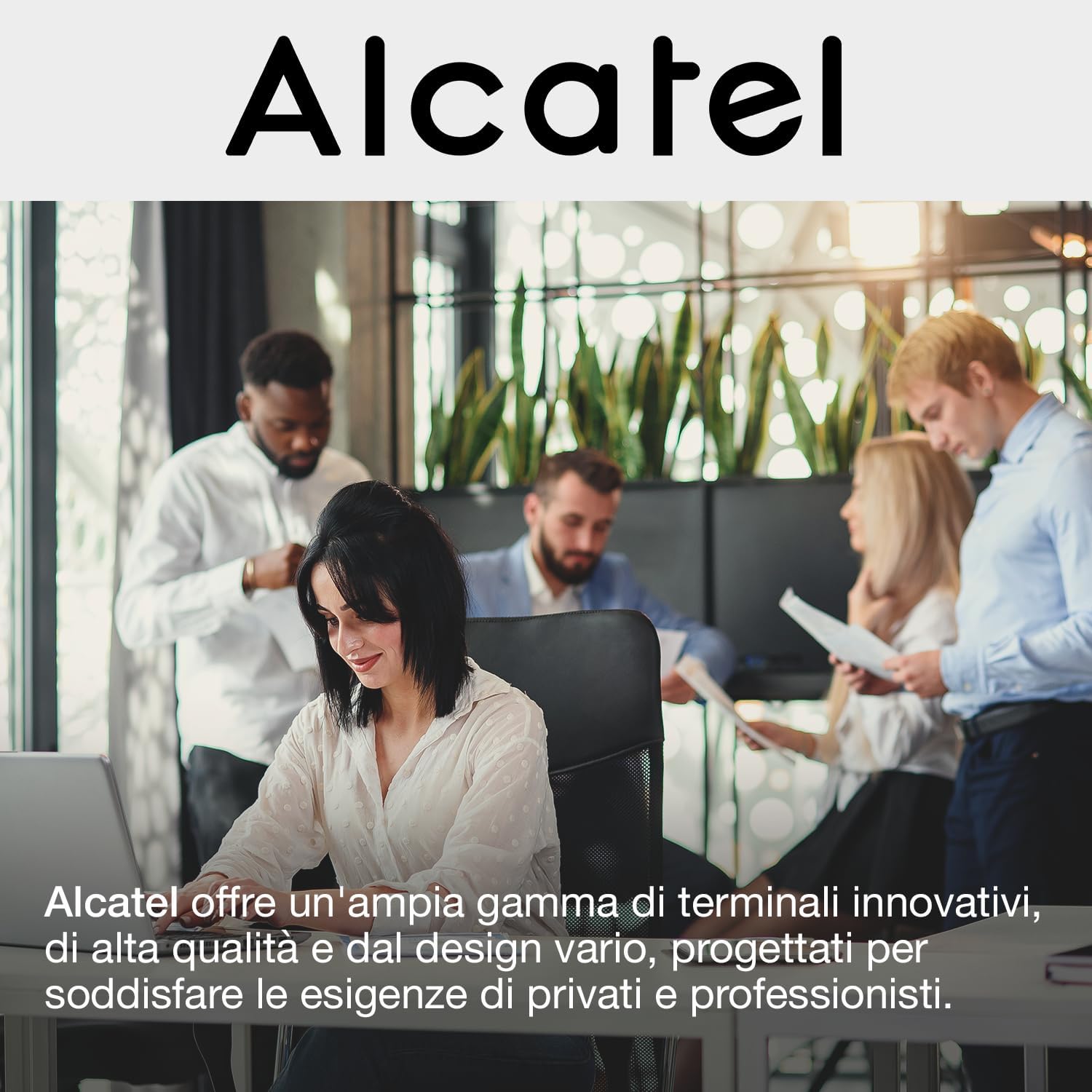 Alcatel Temporis 10 schwarz