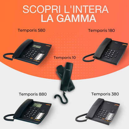 Alcatel Temporis 10 schwarz