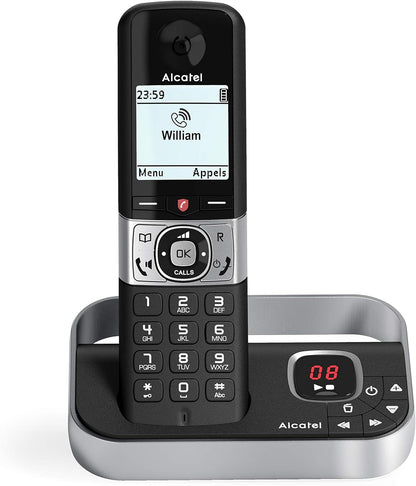 Wireless Phone Alcatel 3700601422863 Black/Silver Dect