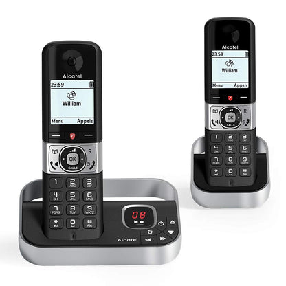 Wireless Phone Alcatel 3700601422863 Black/Silver Dect