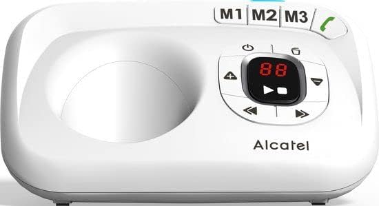 Alcatel Cordless Phone with Answering Machine, XL785, White