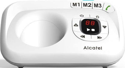Alcatel Cordless Phone with Answering Machine, XL785, White