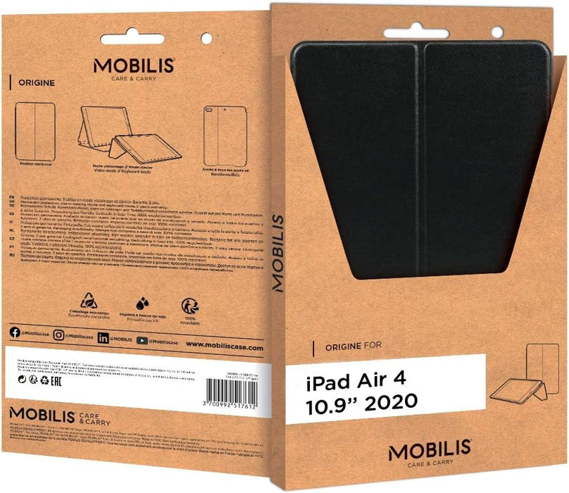 Mobilis Origin Case iPad Air4 10 Black