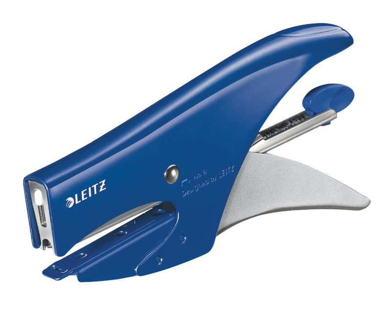 LEITZ 5547 plier stapler - 15 fg - point n° 8 - Blue - 55470035