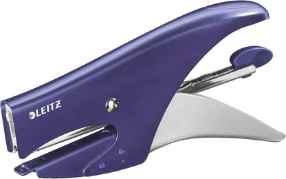 LEITZ 5547 plier stapler - 15 fg - point n° 8 - Blue - 55470035