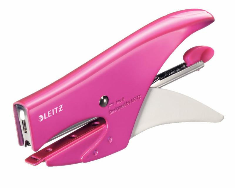 Leitz Mod. 5547 - staplers (81 x 26 x 166 mm, Pink