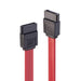 Lindy 33324 cable de SATA 0,5 m Negro, Rojo - Cable SATA (0,5 m, SATA I, Male connector / Male connector, Negro, Rojo, Derecho, Derecho
