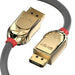 Lindy 10m DisplayPort 1.2 Cable, Gold Line