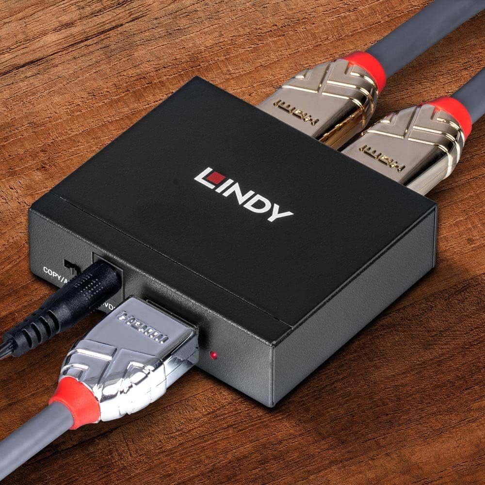 LINDY Splitter HDMI 4K 2 Port 3D. 2160p30