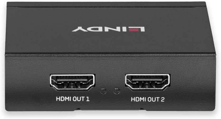LINDY Splitter HDMI 4K 2 Port 3D. 2160p30