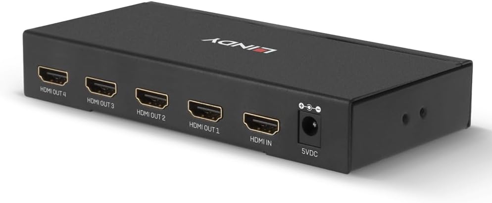 LINDY Splitter HDMI 4K 4 Port 3D. 2160p30