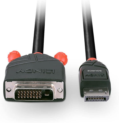 LINDY - Cable DisplayPort a DVI-D (5 m