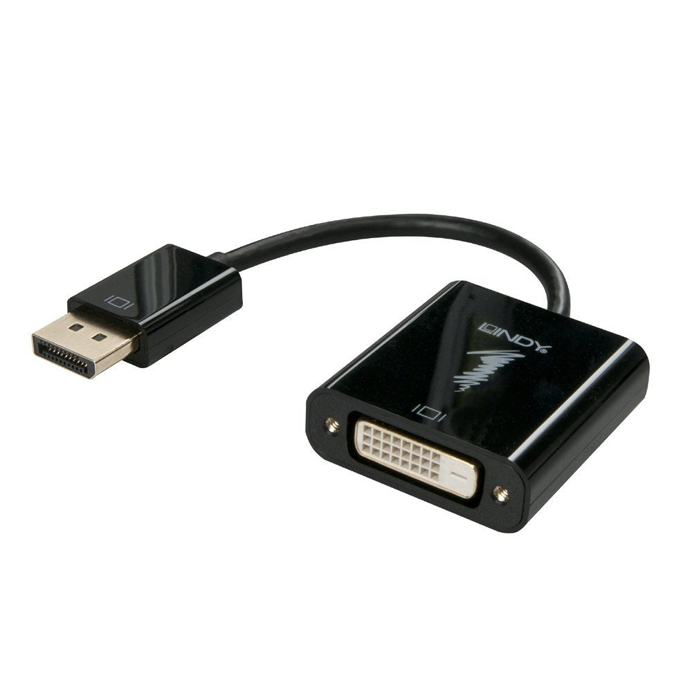 LINDY 41734 DisplayPort to DVI-D Active Adapter Converter, white